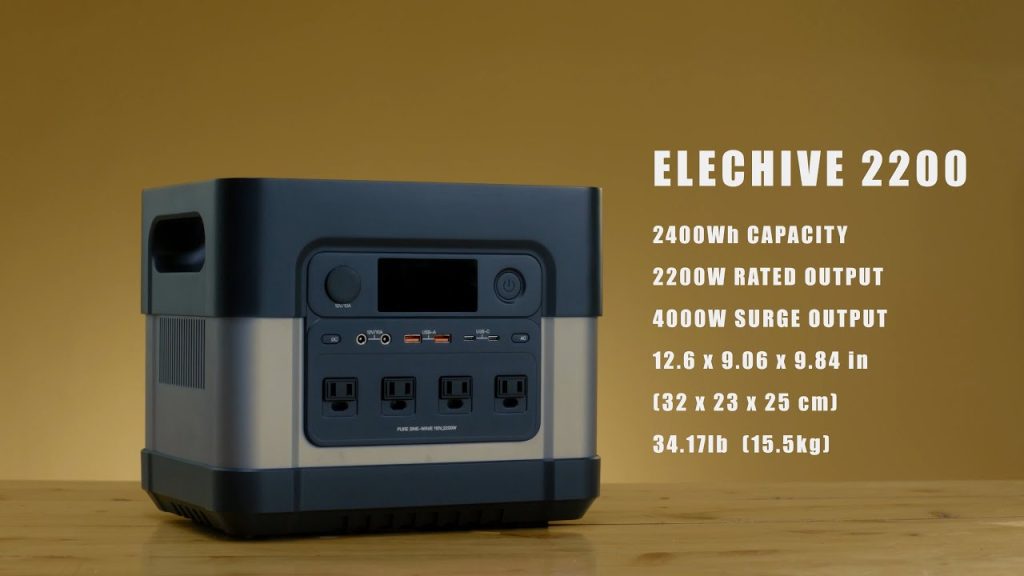 ElecHive 2200 Portable Power Station