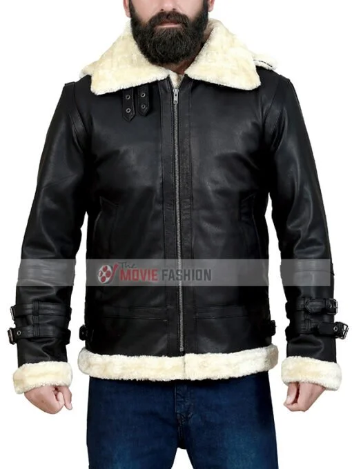 men's shearling leather jackets